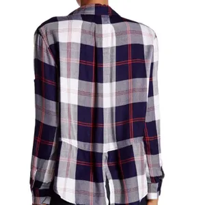 Vintage Havana Americana Plaid Fly Back Shirt Size Large thumbnail 12