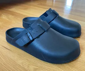 Clogs Black Rubber Size 9.5 thumbnail 1
