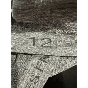 Lululemon Swiftly Tech Short Sleeve 2.0 Heathered Grey Activewear Shirt Size 12 thumbnail 4