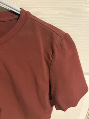 Zara brown cropped tee thumbnail 4