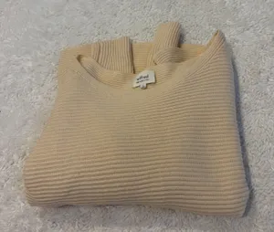 Aritzia Wilfred Merino Wool Pullover Knit Sweater Classic Preppy Chic Old Money thumbnail 1