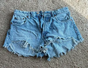 ZARA Denim Shorts  thumbnail 1