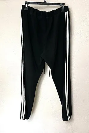 PINK Victoria's Secret Black Track Pants thumbnail 2