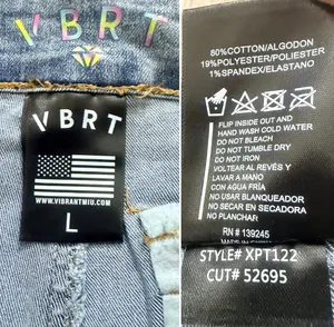 Vibrant M.I.U. Metallic Wide leg Cargo Denim Pants - NWT - Womens Size L 32”W thumbnail 10