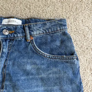 Zara Jean Skirt Womens Blue Y2K festival Denim Flat raw hem Front Mini medium thumbnail 5
