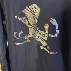 Notre Dame Leprechaun Long Sleeve Shirt thumbnail 4