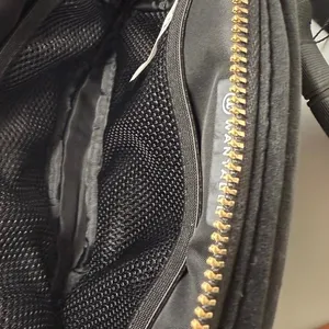 Wantable Black Velvet Quilted Belt Bag Crossbody Fanny Pack Gold Hardware NEW‎ thumbnail 7