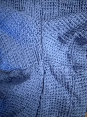 Aerie Waffle Knit Lounge Shorts | Soft Blue-Purple | Size XL thumbnail 6