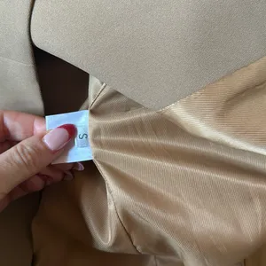 CAMEL DOUBLE BUTTON BLAZER Tan thumbnail 3