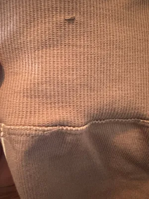 PINK Victoria's Secret Mauve Leggings with Ivory Argyle Side Trim thumbnail 5