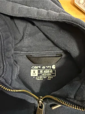 Carhartt Womens Clarksburg Full Zip Hoodie 102788 Navy Blue Heavyweight Workwear thumbnail 5