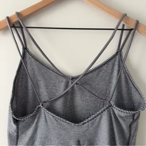 Lululemon Breezy Tank Divided Stripe Heathered Light Grey Heathered Dark Slate thumbnail 6