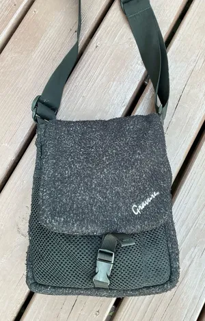 Comfy to wear Sherpa Messenger Crossbody thumbnail 1