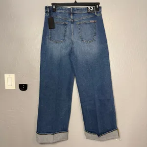 Joes Panama Womens High Rise Wide Leg Jean, 32 thumbnail 2