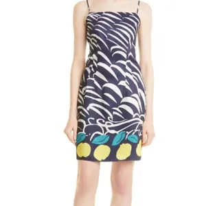 NEW‎ Staud Satin Lemons Minidress thumbnail 3