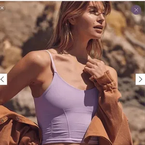 Free People Movement Good Karma Ruched Crop Tank thumbnail 1