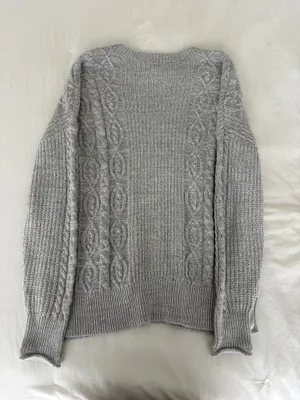 Aeropostale Gray Sweater  thumbnail 4