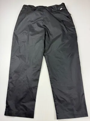 Nike Woven Pants Drawstring Waist Lightweight Black Trousers‎ Size 34 thumbnail 1
