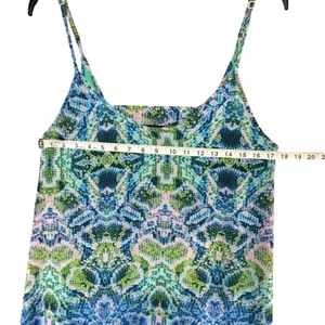 Show Me Your Mumu Taryn Strap Back Dress Womens M Blue Snakeskin‎ Asymmetrical thumbnail 5
