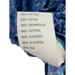 Free People Ruffle Cotton Wrap Top M Blue Floral Paisley Balloon Sleeve Festival thumbnail 7