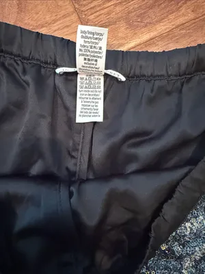 Victoria’s Secret Black Heart Cheetah Sequenced Mini Drawstring Shorts thumbnail 5