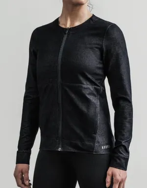 NOBULL Women's Twill Zip Up Jacket‎ Deep Midnight thumbnail 1
