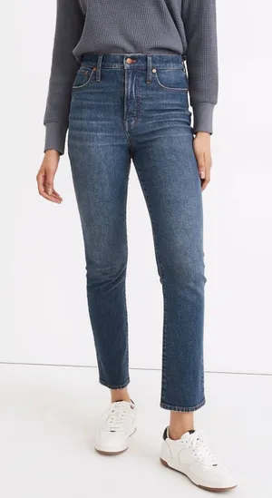 Madewell The Perfect Vintage Jean in Mobridge Wash Denim NWT Size 30 (US 10) thumbnail 1