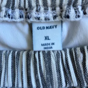 Old Navy Womens XL Blue White‎ Striped Off Shoulder Ruffle Sleeve Mini Dress thumbnail 3