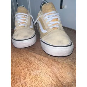 Vans Old‎ Skool Unisex Yellow Skate Shoes Size 6 Men's/7.5 Women's thumbnail 2