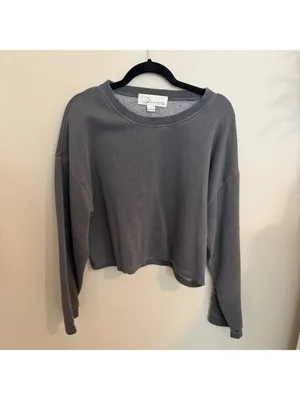 Vintage Havana Star Cropped Crewneck Sweatshirt thumbnail 3