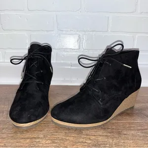 Dr. Scholls Ceelia Black Chukka Wedge Booties thumbnail 13
