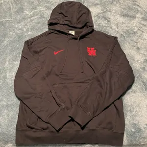 Nike Women's‎ Black University of Houston Hoodie with Red UH Logo Size Large thumbnail 1