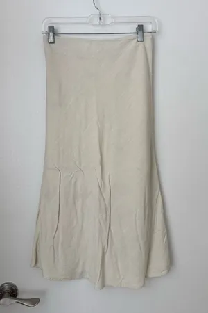 Linen midi skirt  thumbnail 1