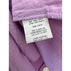 Show Me Your Mumu Sophie Mini Dress Bright Lilac Size XS Cotton Gauze thumbnail 10