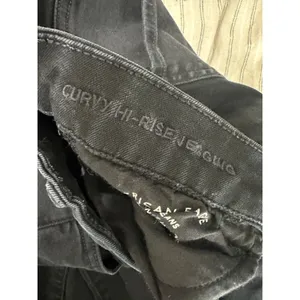 American Eagle Black Wash Curvy Hi-Rise Jegging Denim Stretch Jeans Womens‎ 8 thumbnail 7