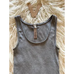 Skims Soft Lounge Tank Top Heather Grey Size XS thumbnail 5