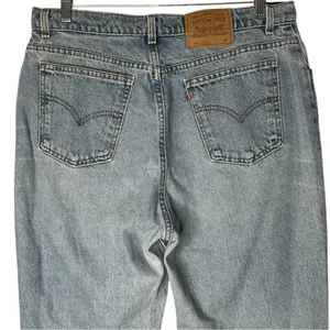 Levi’s Vintage Orange Tab 9922 Tapered Fit Tapered Leg Light Wash Size 18 thumbnail 6
