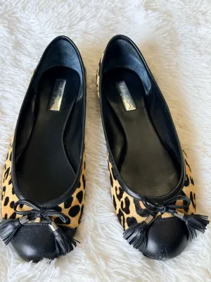 Halogen Leopard Print Flats thumbnail 2