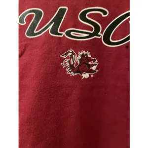 Red Oak South Carolina Gamecocks USC Womens Juniors Sleeveless V-neck T-shirt thumbnail 9