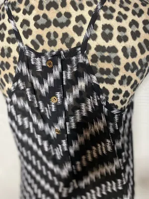 Maurices Black and White Brushstroke Tank thumbnail 7