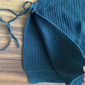 superdown Sena Side Tie Top in Black thumbnail 2