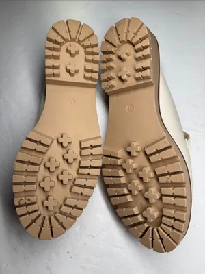 Maurices Gretchen Off-White cream Penny Loafer Mules clogs 11 casual office thumbnail 3