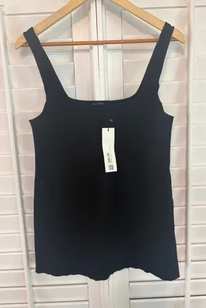 Zara Black‎ Mini Dress Size Small Black thumbnail 1