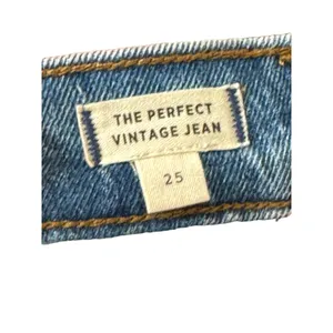 Madewell Women Jeans The Perfect Vintage Hi-Rise Straight‎ Mid Wash Crop 25 NWT thumbnail 12