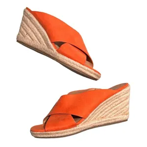 Andrew Geller Kimber Wedge Sandals‎ Size 7.5 B33 thumbnail 1