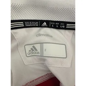 Indiana University Hoosiers Adidas‎ Climalite Polo Women's White Red Size Large thumbnail 4