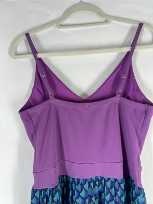 Disney Princess The Little Mermaid Ariel Chiffon Duster Romper NWT Size L thumbnail 10