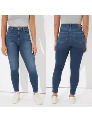American Eagle Next Level Stretch Curvy Hi-Rise Jegging size 6 short thumbnail 2