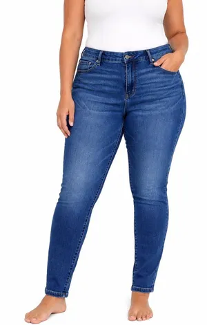 American Eagle curvy high rise jegging jeans size 14 short thumbnail 1