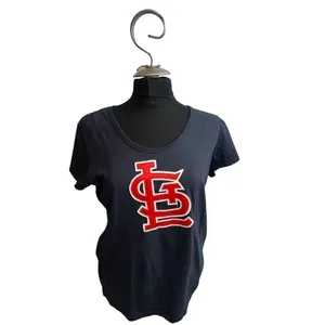'47 Brand Women's Scoop Short Sleeve Scrum Tee Shirt - MLB Ladies T-Shirt Sz L p thumbnail 6